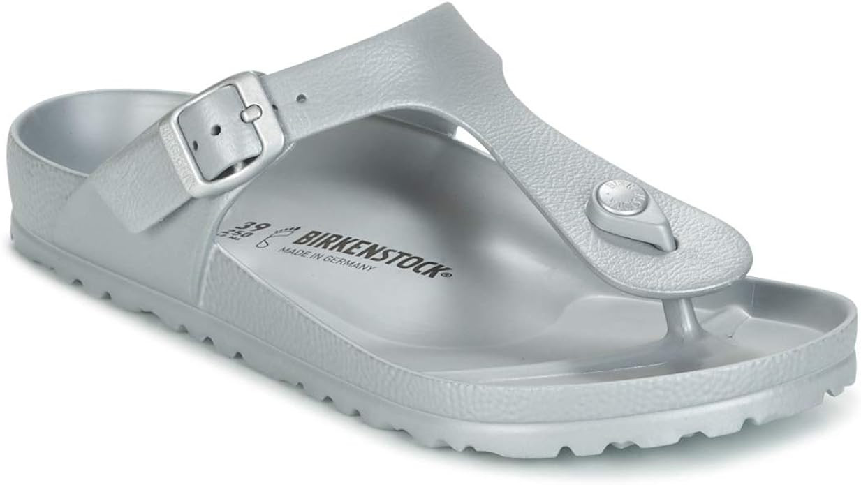 Entdecken Sie den ultimativen Komfort und Stil mit Birkenstock Damen Leder Sandalen in Metallic-Optik