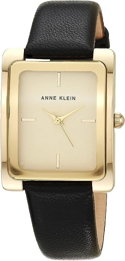 Die Eleganz der Zeit: Anne Klein AK-2706CHBK Gold-Tone Armbanduhr