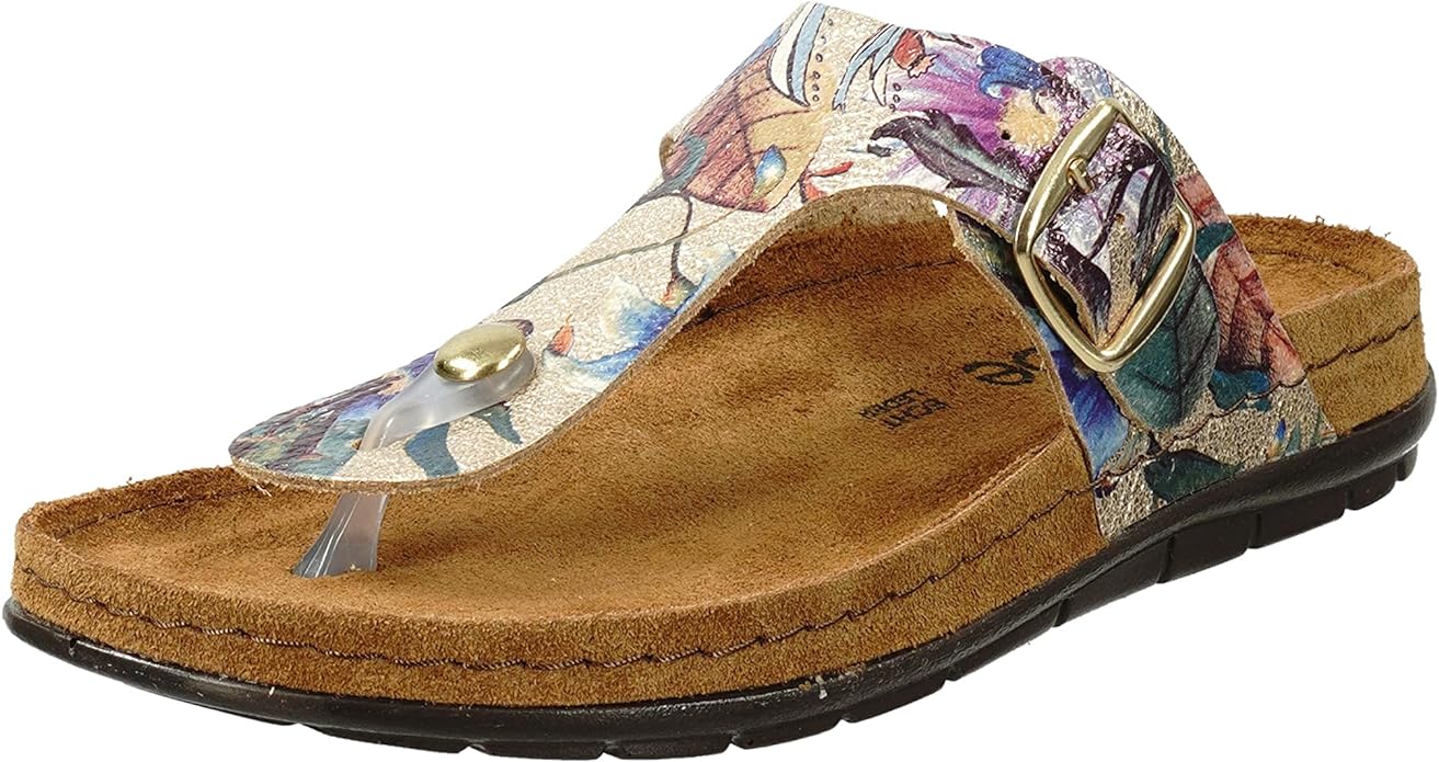 Ein Hauch von Eleganz: Rohde Damen-Flachmules in Gold